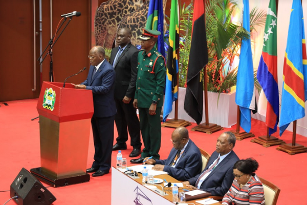 Magufuli opening speech at SADC Industrialisation Week 2019