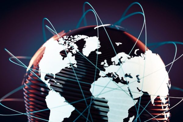 an interconnected globe
